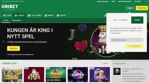 unibet casino logga in.